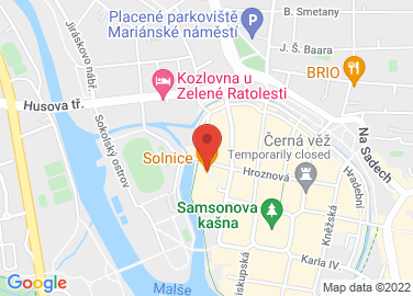Map to Piaristické náměstí 3, České Budějovice, 37001