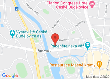 Map to Jiráskovo nábřeží 45, České Budějovice, 37004