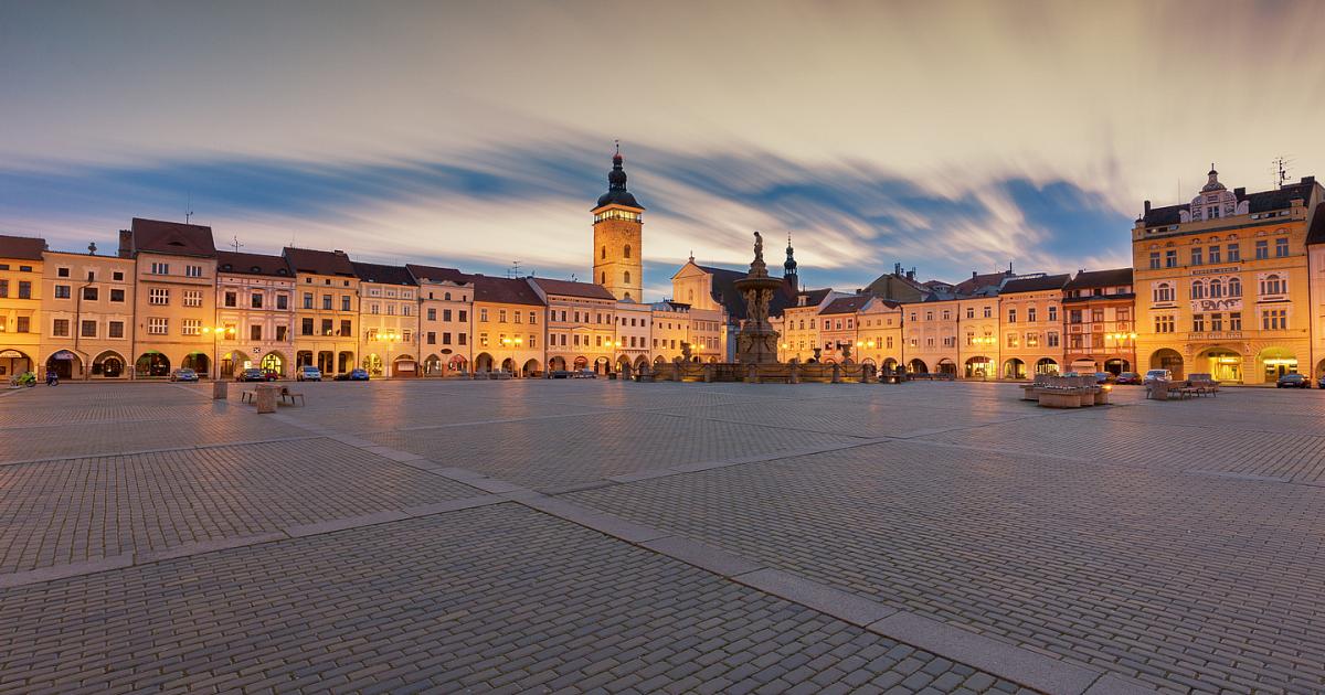 České Budejovice City Center