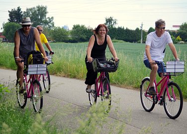 Ride Someone Else’s Bike to a Castle or Art Gallery