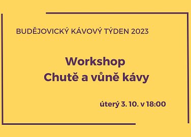 Workshop Chutě a vůně kávy