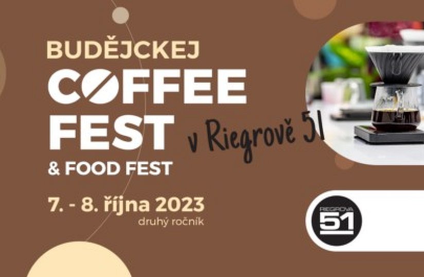Budějckej Coffee Fest v Riegrově 51