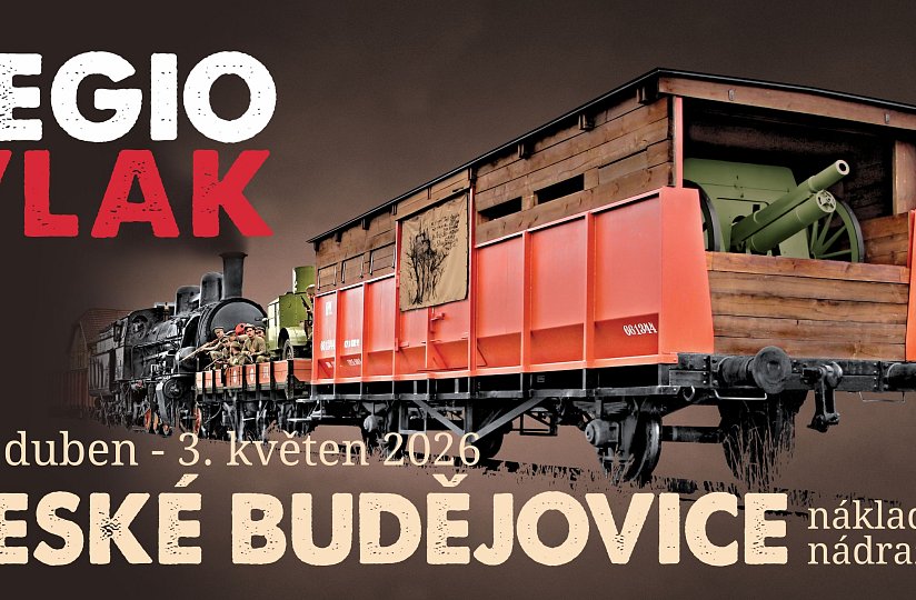 LEGIOVLAK banner událost České Budějovice