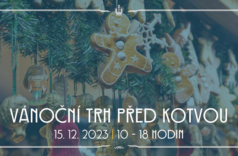 Vánoční trh před Kotvou