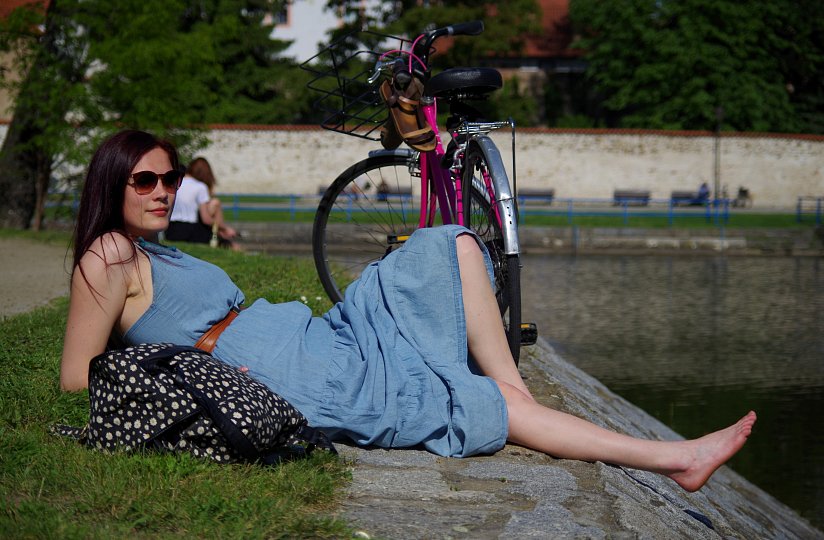 Ride Someone Else’s Bike to a Castle or Art Gallery