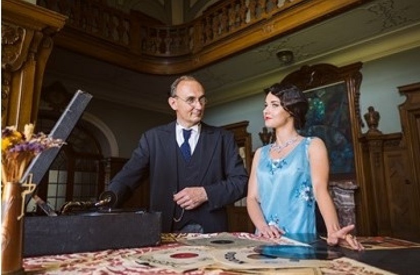 Prohlídka ve vile Hardtmuthů