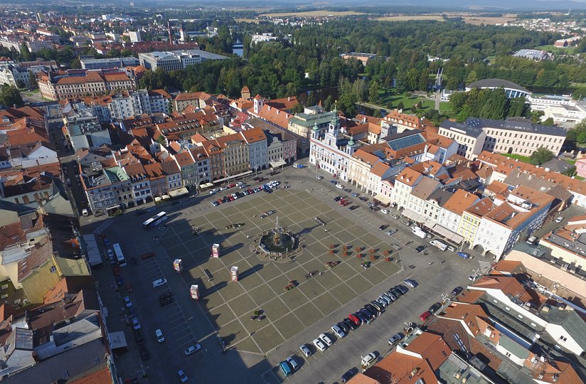 Přemysl-Otakar II.-Platz – náměstí Přemysla Otakara II.