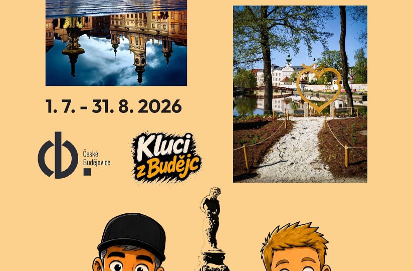 České Budějovice očima Kluků z Budějc plakát KOREKT