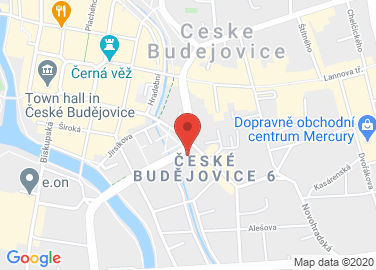 Map to Senovážné nám. 248/2, České Budějovice, 370 21
