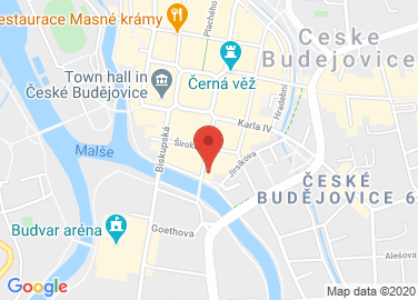 Map to Dr. Stejskala 424/19, České Budějovice, 37047