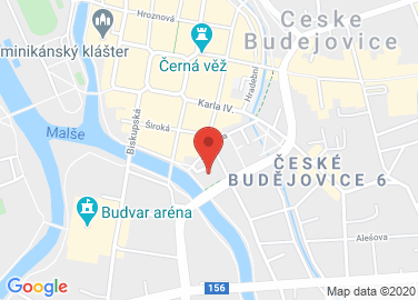 Map to Jirsíkova 243/2, České Budějovice, 37001