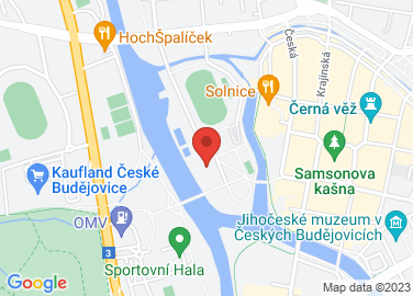Map to Sokolský ostrov 402/4, České Budějovice, 37001