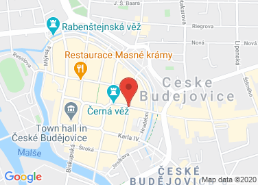 Map to Kněžská, České Budějovice, 37001