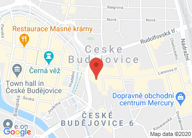 Map to Lannova tř. 238/2, České Budějovice, 370 01