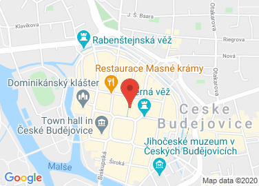 Map to Plachého 59/4, České Budějovice, 37001
