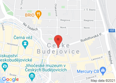 Map to Centrum města, České Budějovice, 370 92