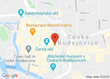 Map to Kněžská 372/12, České Budějovice, 37001