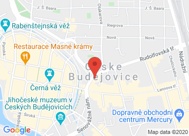 Map to Na Sadech, České Budějovice, 37001