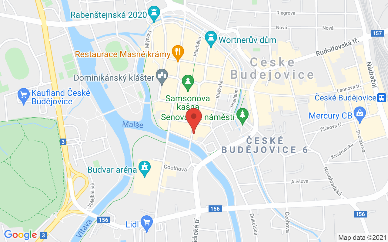Map to Dr. Stejskala 19, České Budějovice, 370 47