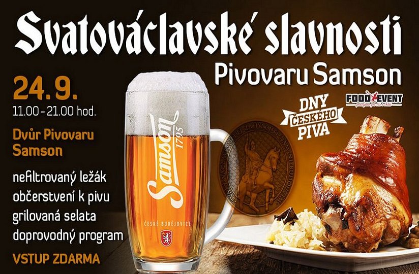 Svatováclavské slavnosti pivovaru Samson